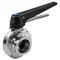 Steel & Obrien 2" Butterfly Valve, Trigger Handle/Clamp Ends, 304-Epdm BFVTC-2-304-EPDM - alternate 1